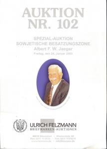 Felzmann: Sale # 102  -  Auktion Nr. 102-Spezial-Auktion,...