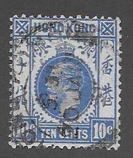 Hong Kong  Scott  137  Used