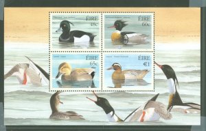 Ireland #1548A  Souvenir Sheet (Ducks) (Fauna)