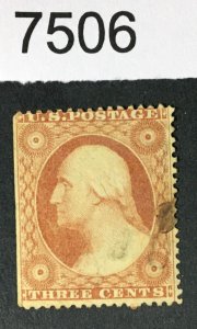 US STAMPS # 26 USED CV. $10 LOT #7506