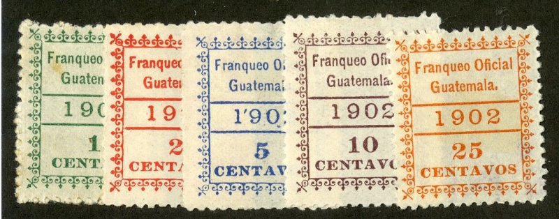 GUATEMALA O1-O5 MH SCV $51.00 BIN $24.50