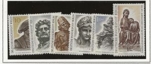 Germany Berlin 1967 Art Treasures set of 6 sg.B297-302    MNH