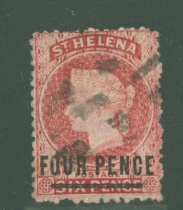 St. Helena #15v  Single