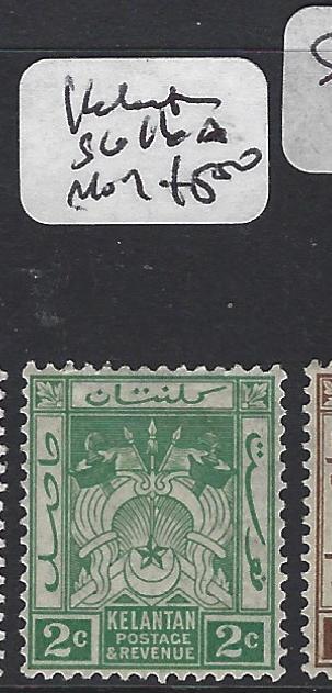 MALAYA KELANTAN  (P1412B) 2C   SG 16A  MOG