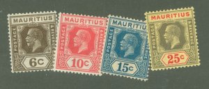 Mauritius #185/194 Unused