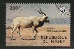 Niger Scott 451 used CTO 1978 WWF  stamp