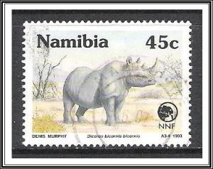 Namibia #728 Endangered Animals Used