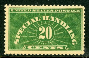 USA 1925 Special Handling 15¢ Green Scott # QE3 MNH B809