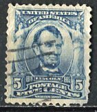 U.S.A.; 1903; Sc. # 304;  Used Single Stamp