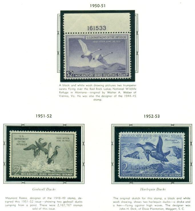 US DUCK STAMP COLLECTION - #RW1-73, Complete to 2006, NH in album Scott $5,779