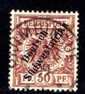 German South-West Africa (DSWA) #12  Otjimbingue CDS dated 2 Dec 1899, CV $12.00
