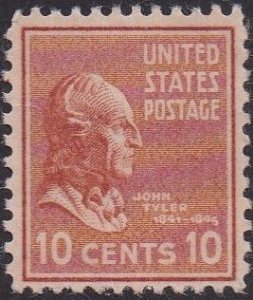 815 John Tyler MNH