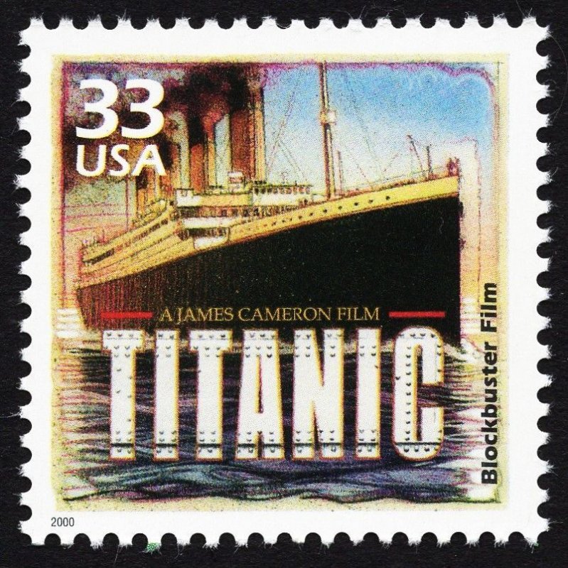 US 3191l MNH VF 33 Cent  Titanic Celebrate the Century 1990's