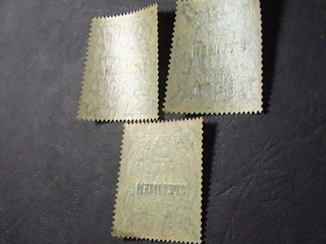 AUSTRALIA # 219-221-MINT NEVER/HINGED**SLIGHT TONING**----SPECIMENS----1950