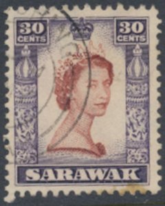 Sarawak   SG 198  SC#  207  Used see details & scans