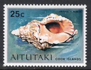 Aitutaki 91 Seashell MNH VF