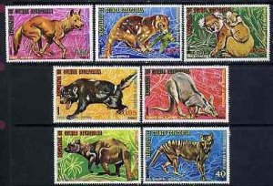 Equatorial Guinea 1974 AUSTRALIAN ANIMALS Set Perforated Mint (NH)