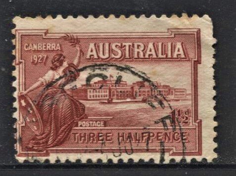 STAMP STATION PERTH Australia #94 Parliament House Used - CV$0.55