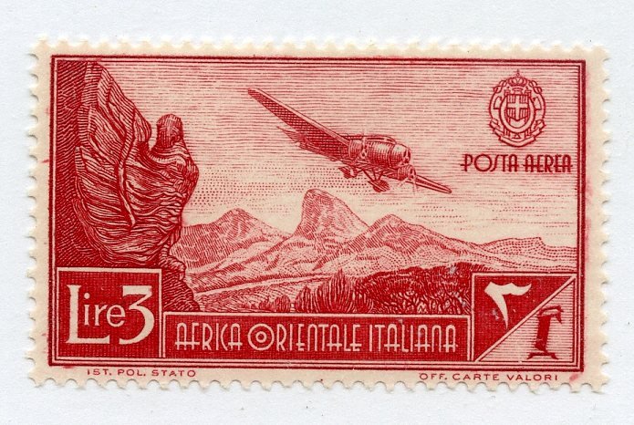 Italian East Africa, Scott #C8, Unused, Hinged