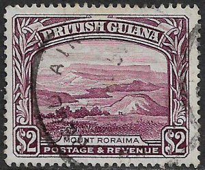 British Guiana #240a Used Stamp - Mt. Roraima