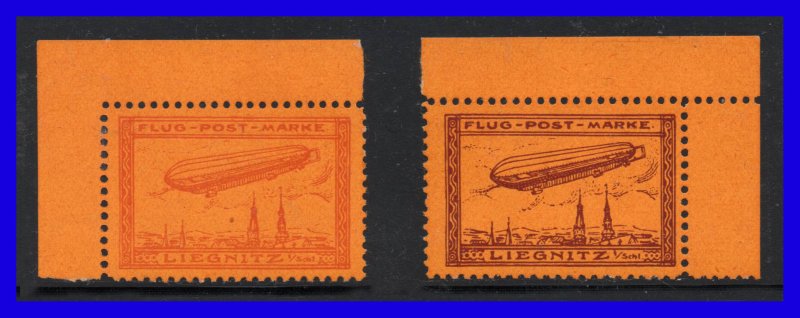 1913 - Alemania - Liegnitz - Scott n 8a / 8b  - MNH - AL- 15 - 01