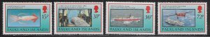 Falkland Islands Scott #'s 578 - 581 MNH