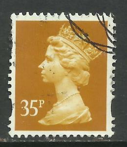 GB 1993 QE2 35p Yellow Machin SG Y1698 ( L133 )