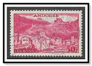 Andorra French #139 Village Of Les Bons Used