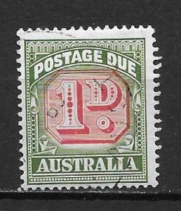 Australia J87 1958-60 1d Postage Due single Used