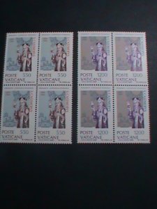 ​VATICAN 1984 SC#731-2 ST. CASIMIR OF LITHUANIA -MNH-BLOCK- SHIP TO WORLD WIDE