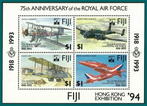 Fiji 1994 Royal Air Force, Hong Kong MS, MNH  #691a,SGMS888