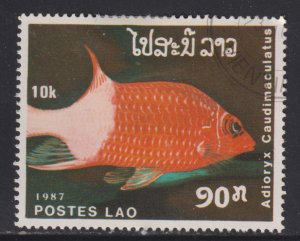 Laos 822 Adioryx Caudimaculatus 1987