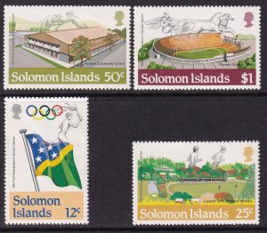 Solomon Islands 530-533 Summer Olympics MNH VF