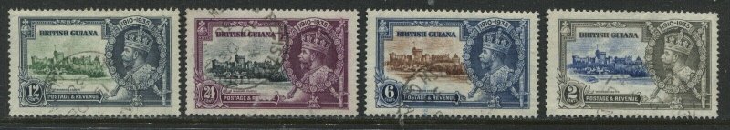 British Guiana KGV 1935 Silver Jubilee set mint o.g. hinged