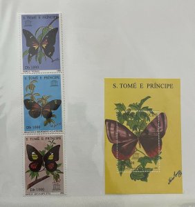 Stamps St Thomas Scott #1274-1279 nh