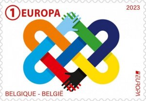 Belgium Belgique Belgien 2023 Europa CEPT Peace stamp MNH