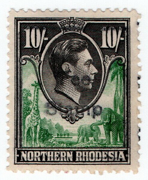 (I.B) Northern Rhodesia Revenue : Passport (Consular) Fee 10/-