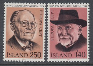 Iceland 528-529 MNH VF