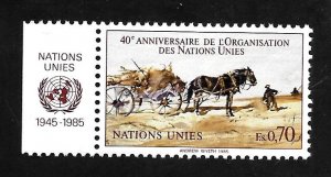 United Nations > Geneva 1985 - MNH + Tab - Scott #136