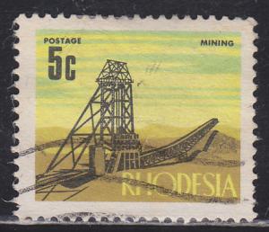 Rhodesia 281 Crushed Rock Tailings Pile 1970