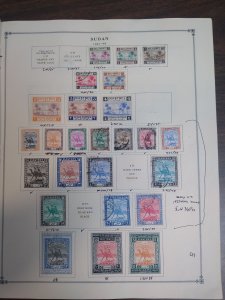 collection on pages Sudan 1941-51 FW: CV $304