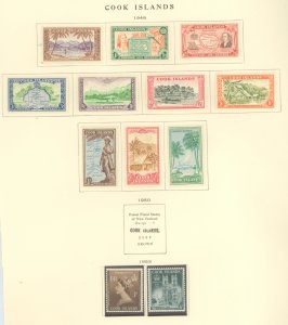 Cook Islands #131-140/145-146  Single (Complete Set)