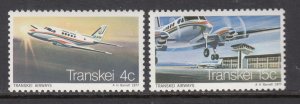 Transkei 22-23 Airplanes MNH VF