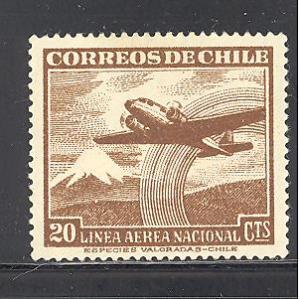 Chile Sc # C135 mint hinged (DT)