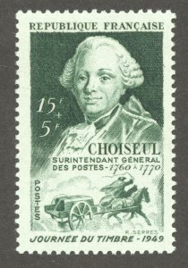 France Scott B237 MNHOG - 1949 Stamp Day Issue - SCV $0.85