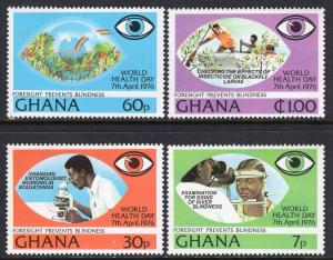 Ghana 592-595 MNH VF