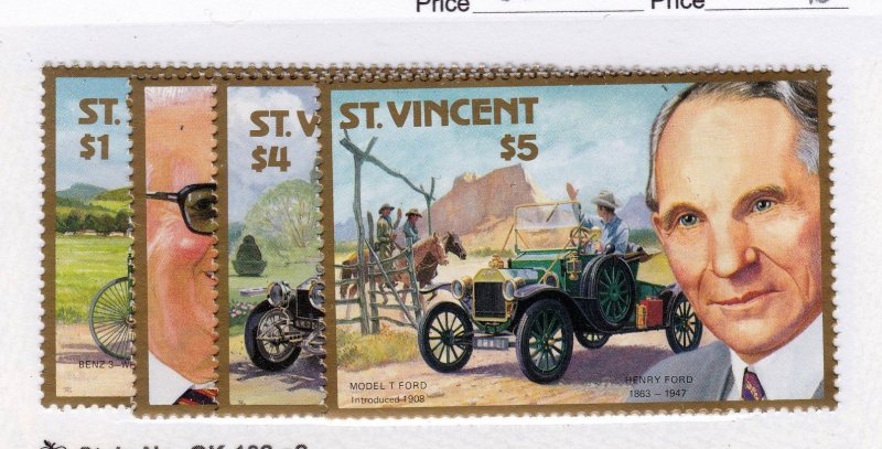 St. Vincent        1044 - 1047          MNH OG