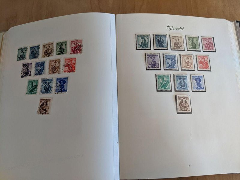 Austria Postwar Collection Graz Renner Sheets Birds Kids MNH + Many Used G105674