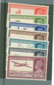 India #154/161A Mint (NH) Multiple