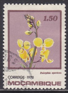 Mozambique 594 Eulophia Speciosa 1978